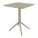 Sky outdoor folding bistro table 428821