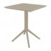 Sky outdoor folding bistro table 428821