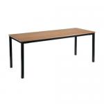 Outdoor wood-effect 4-Leg dining table 428824