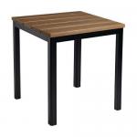 Outdoor wood-effect 4-Leg dining table 428831