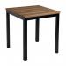 Outdoor wood-effect 4-Leg dining table 428832