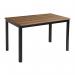 Outdoor wood-effect 4-Leg dining table 428833