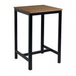 Eko Bar Height Table -aged Golden Oak - Square - 80 X 80 cm 428835