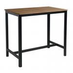 Eko Bar Height Table -aged Golden Oak - Rect - 119 X 69 cm 428836