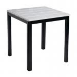 Outdoor wood-effect 4-Leg dining table 428838