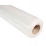 Polythene Sheeting,1-2 Mtr X 100 Mtr, 80 Mu, Clear 428930