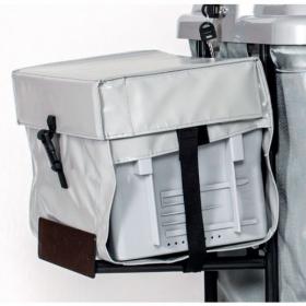 Fold-Box, Bag Made Of Pvc Tarp (Grey) To Fit On A Trolley As An Additional Bag 428954