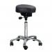 Gamma Saddle Chair - Easy Seat + Castors + Imtn Leatheradj Seat Height 58-77 cm 429167