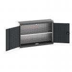 Wall Cupboard 700 - Anthracite Grey High With Shelf 429193