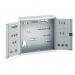 Wall Cupboard 1000 Highwith 40 Piece Hook Set, Light Grey 429203
