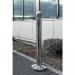 Stainless steel floor standing ash bin 429242