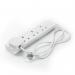 4 Way-1 Metre-extension Socketwhite 429246