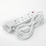 4 Way-2 Metre-extension Socketwhite 429247