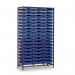 Tall treble column frame with storage trays 429270