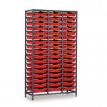 Tall treble column frame with storage trays 429271