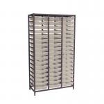 Tall treble column frame with storage trays 429273