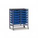 Gratnell double column adjustable trolleys with trays 429278