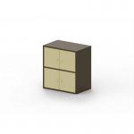 4 Personal Locker - 870 Mmx 800 mm - Brown & Beige - Cam Lock 429332