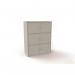 6 Personal Locker - 1307 Mmx 800 mm - Light Grey - Cam Lock 429333