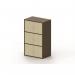 6 Personal Locker - 1307 Mmx 800 mm - Coffee & Cream - Cam Lock 429336
