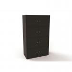 8 Personal Locker - 1707 Mmx 800 mm - Black - Cam Lock 429340