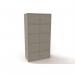10 Personal Locker - 1907 Mmx 800 mm - Goose Grey - Cam Lock 429344