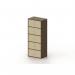 10 Personal Locker - 1907 Mmx 800 mm - Coffee & Cream - Cam Lock 429346