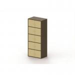 10 Personal Locker - 1907 Mmx 800 mm - Brown & Beige - Cam Lock 429347
