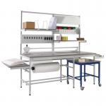 Pack Tek Dual Workbenchkit 1 840 X 2100 X 750 - Laminate Worktop 429419