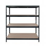 Painted steel rivet shelving 429521