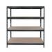 Painted steel rivet shelving 429521