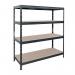 Painted steel rivet shelving 429521