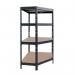 Painted steel rivet corner shelving 429522