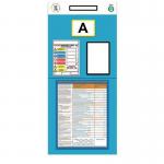 Warehouse rack assessment boards 429534