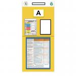 Warehouse rack assessment boards 429537