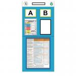 Warehouse rack assessment boards 429538