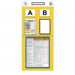 Warehouse rack assessment boards 429541