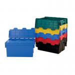 Colour coded attached lid containers - 54L 429550