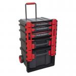 Professional Mobile Toolboxwith 5 Removable Storage Cases 429552