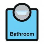 Assisted Living Sign:bathroom - Sa Fmx (266 X 310 Mm) 429573