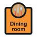 Assisted Living Sign:dining Room - Sa Fmx (266 X 310 Mm) 429597