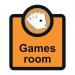 Assisted Living Sign:games Room - Sa Fmx (266 X 310 Mm) 429600