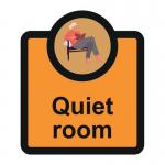 Assisted Living Sign:quiet Room - Sa Fmx (266 X 310 Mm) 429603