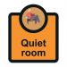 Assisted Living Sign:quiet Room - Sa Fmx (266 X 310 Mm) 429603