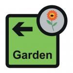 Assisted Living Sign: Gardenarrow Left - Sa Fmx (305 X 310 Mm) 429611