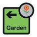 Assisted Living Sign: Gardenarrow Left - Sa Fmx (305 X 310 Mm) 429611