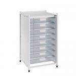 Single medical storage unit with trays 429644