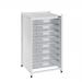 Single medical storage unit with trays 429644