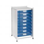 Single medical storage unit with trays 429645