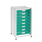 Single medical storage unit with trays 429646